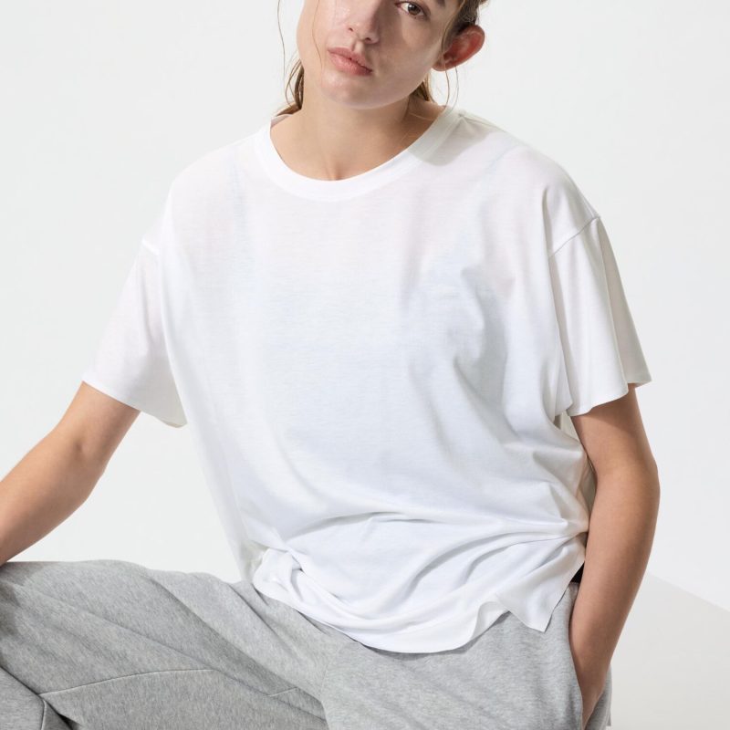 Футболка AIRism бесшовная (с коротким рукавом)