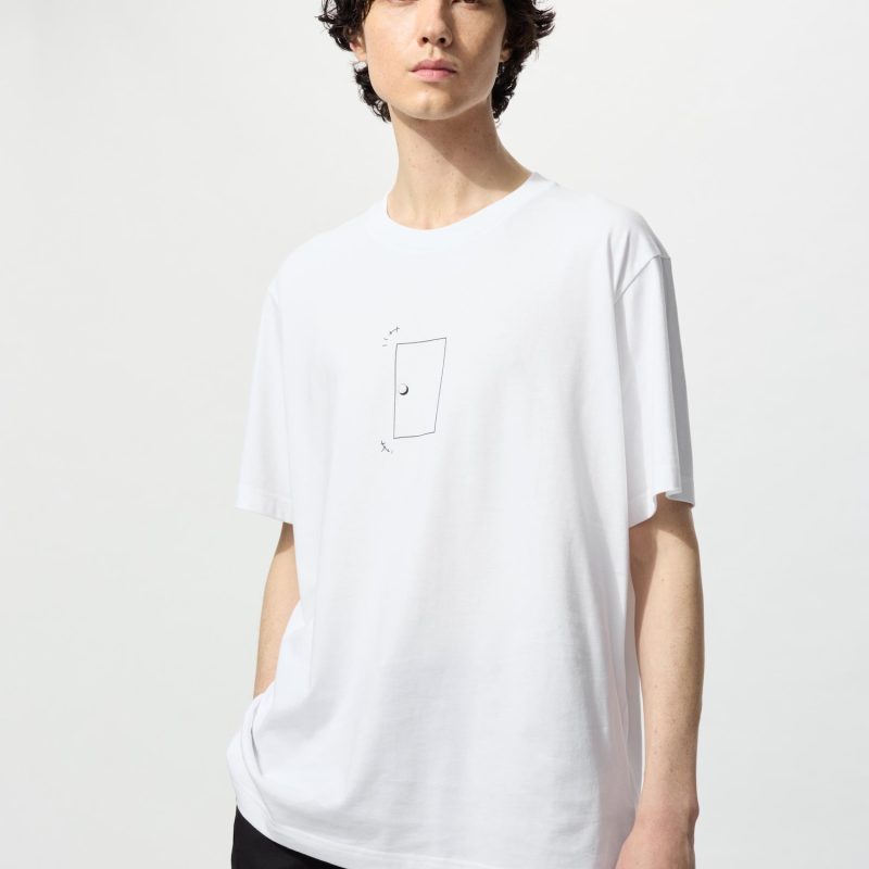 Футболка с графическим принтом PEACE FOR ALL (с коротким рукавом, крой регуляр) Айтиро Судзуки