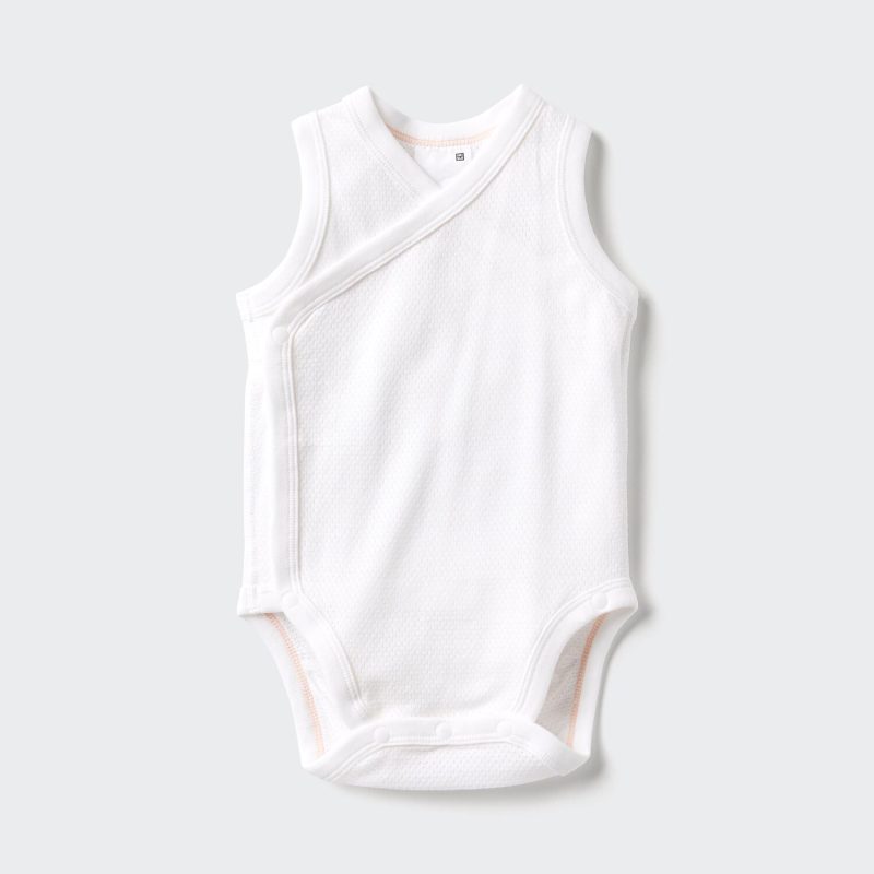 Хлопковый бесшовный комбинезон без рукавов BN (60 см)