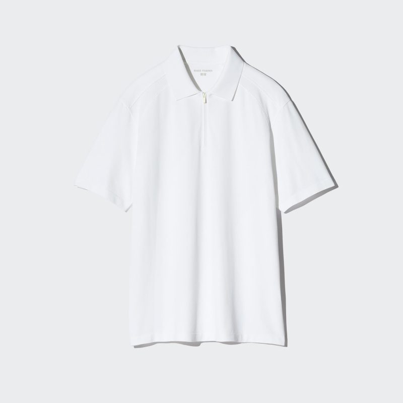 Поло из коллекции DRY-EX с коротким рукавом