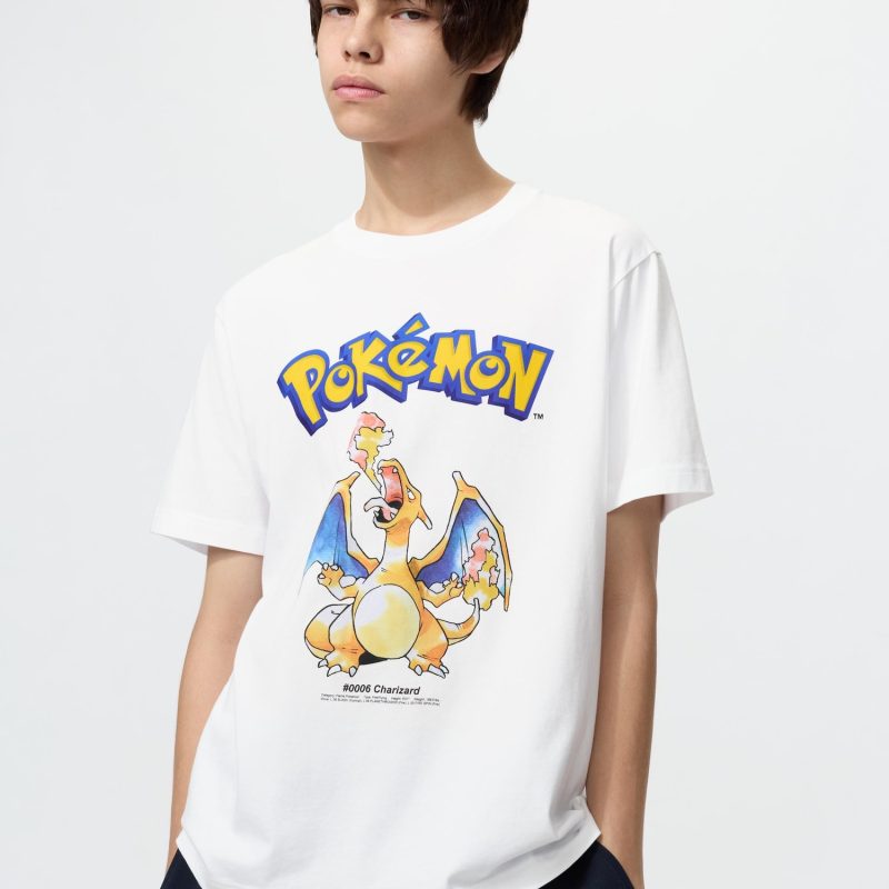 Футболка с принтом покемонов (с коротким рукавом) 1A