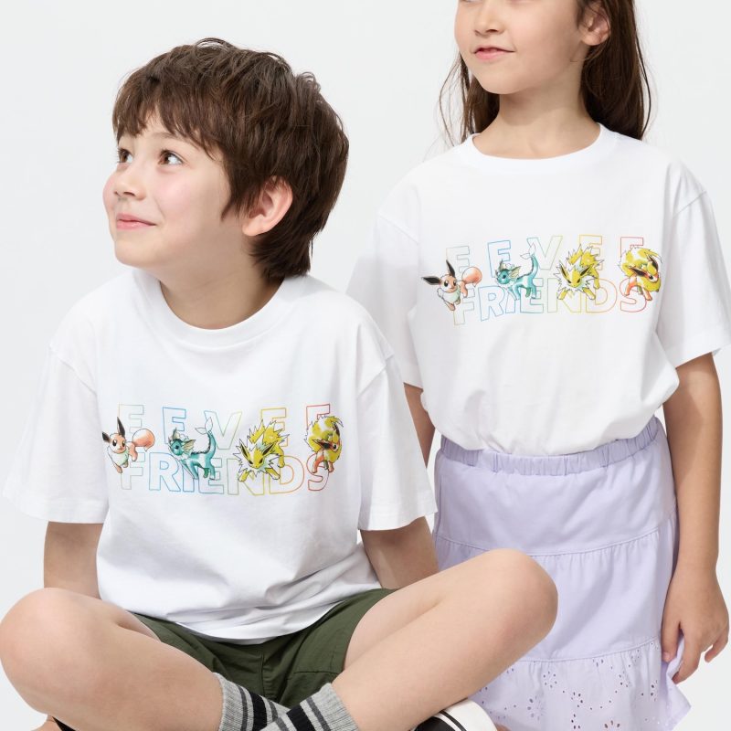 Детская футболка с принтом Pokémon UT (с коротким рукавом) B