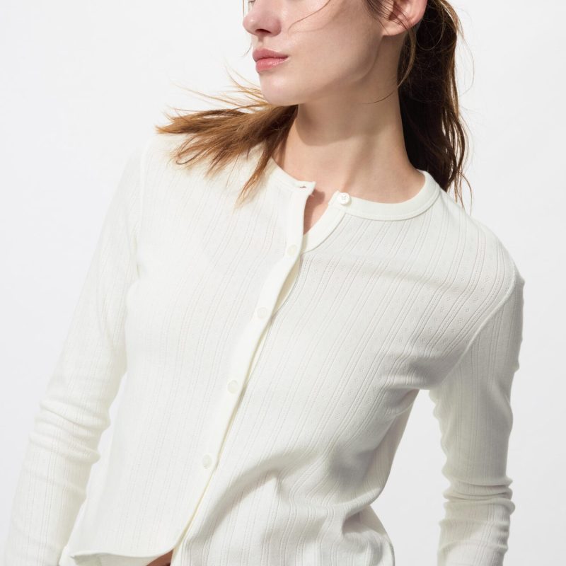 Пуловер-кардиган (длинные рукава)