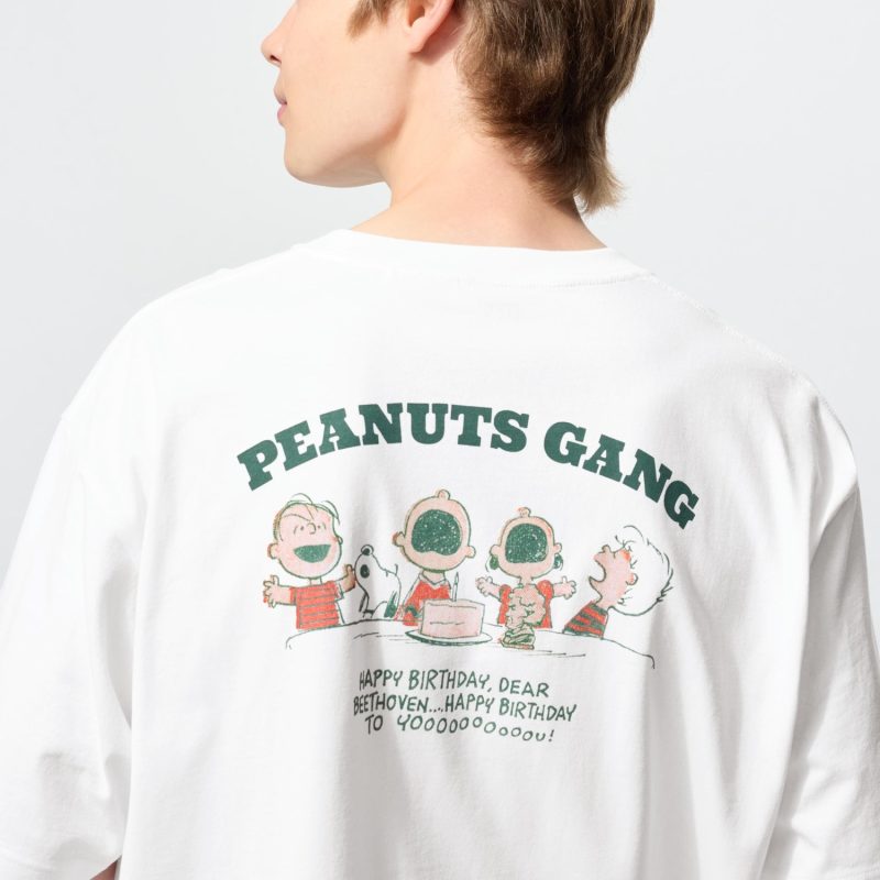 Футболка с коротким рукавом UT с принтом персонажей Peanuts, 2A