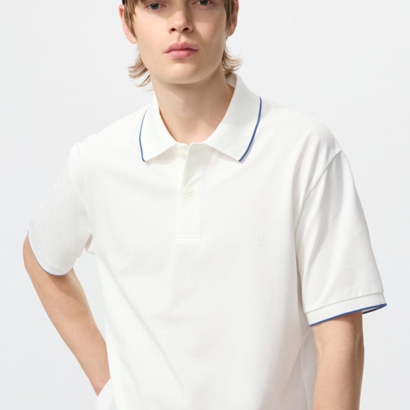 Поло из функциональной ткани с контрастной отделкой