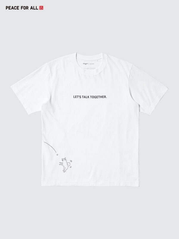 PEACE FOR ALL 그래픽T(레귤러핏)Kuriyama