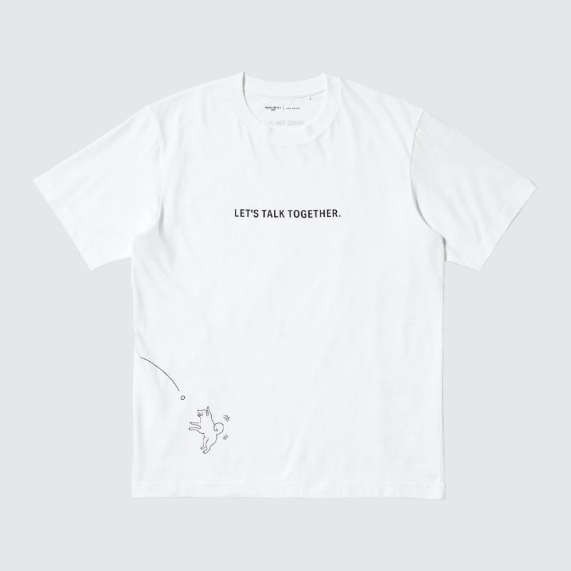 PEACE FOR ALL 그래픽T(레귤러핏)Kuriyama