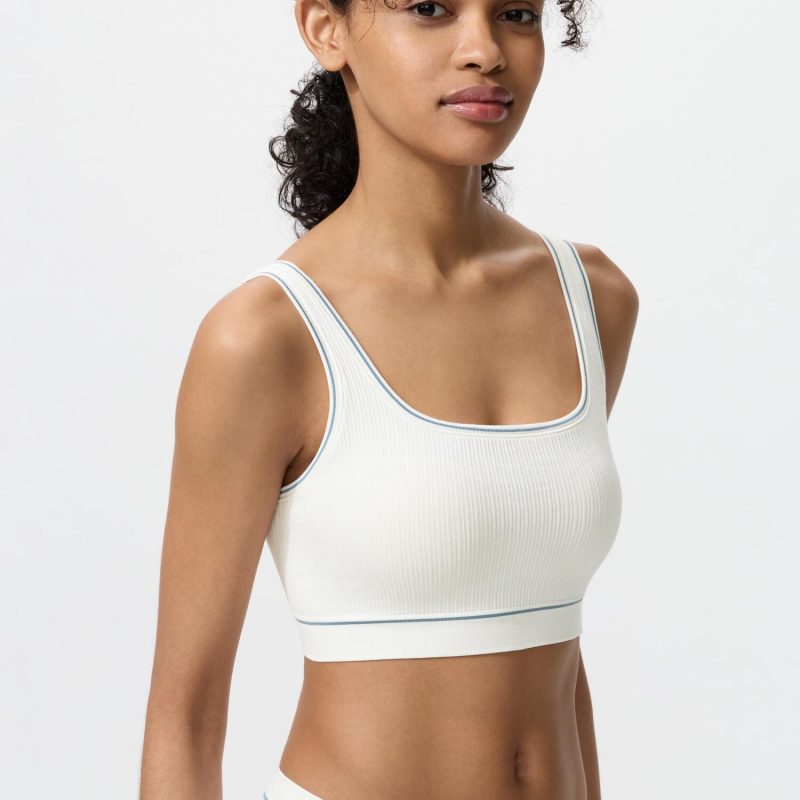 Бюстгальтер с квадратным вырезом (на тонких бретелях)