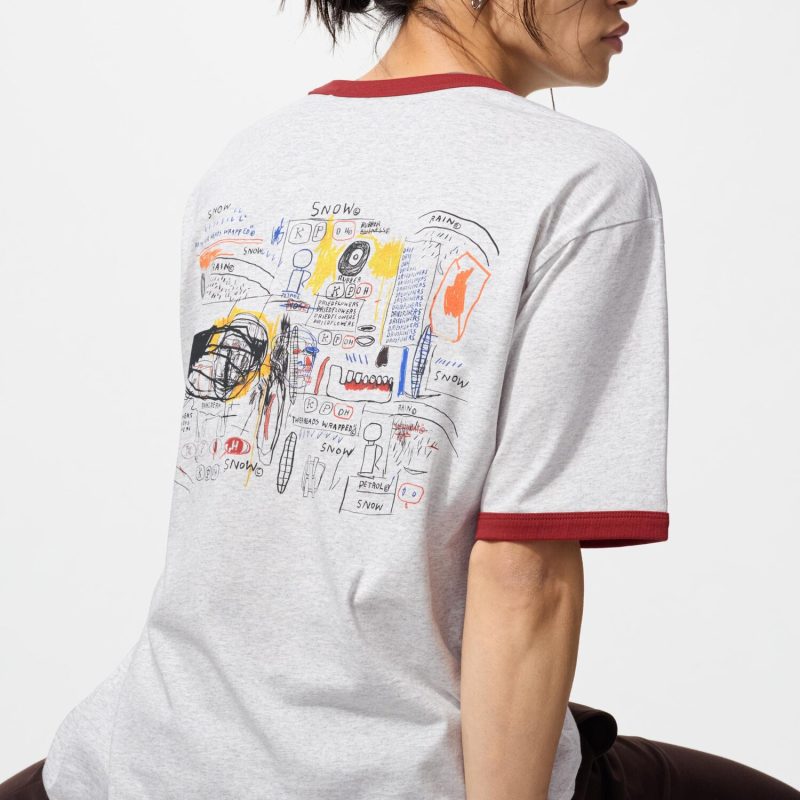 NY POP ART UT (графическая футболка, короткий рукав) Basquiat