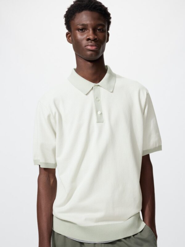 Поло из стирального трикотажа (с коротким рукавом)