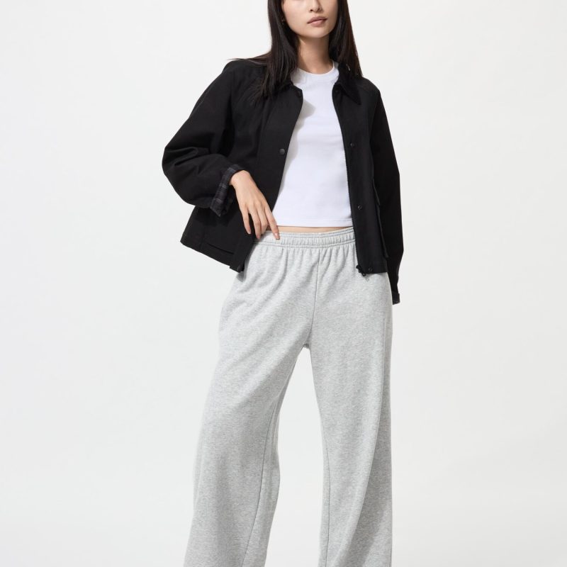 Свитшотные широкие брюки