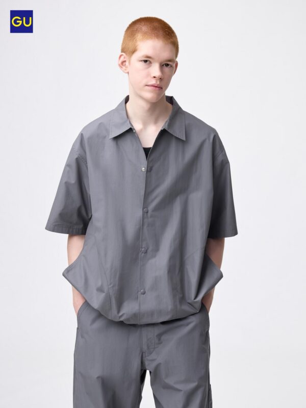 Футболка-поло GU из дышащей ткани (с коротким рукавом)