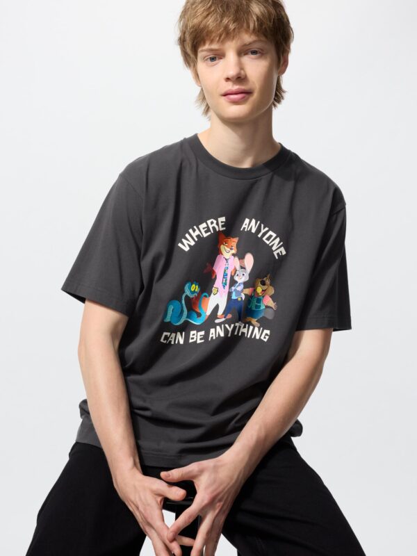 Футболка с принтом ZOOTOPIA UT (с коротким рукавом)