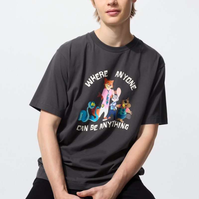 Футболка с принтом ZOOTOPIA UT (с коротким рукавом)