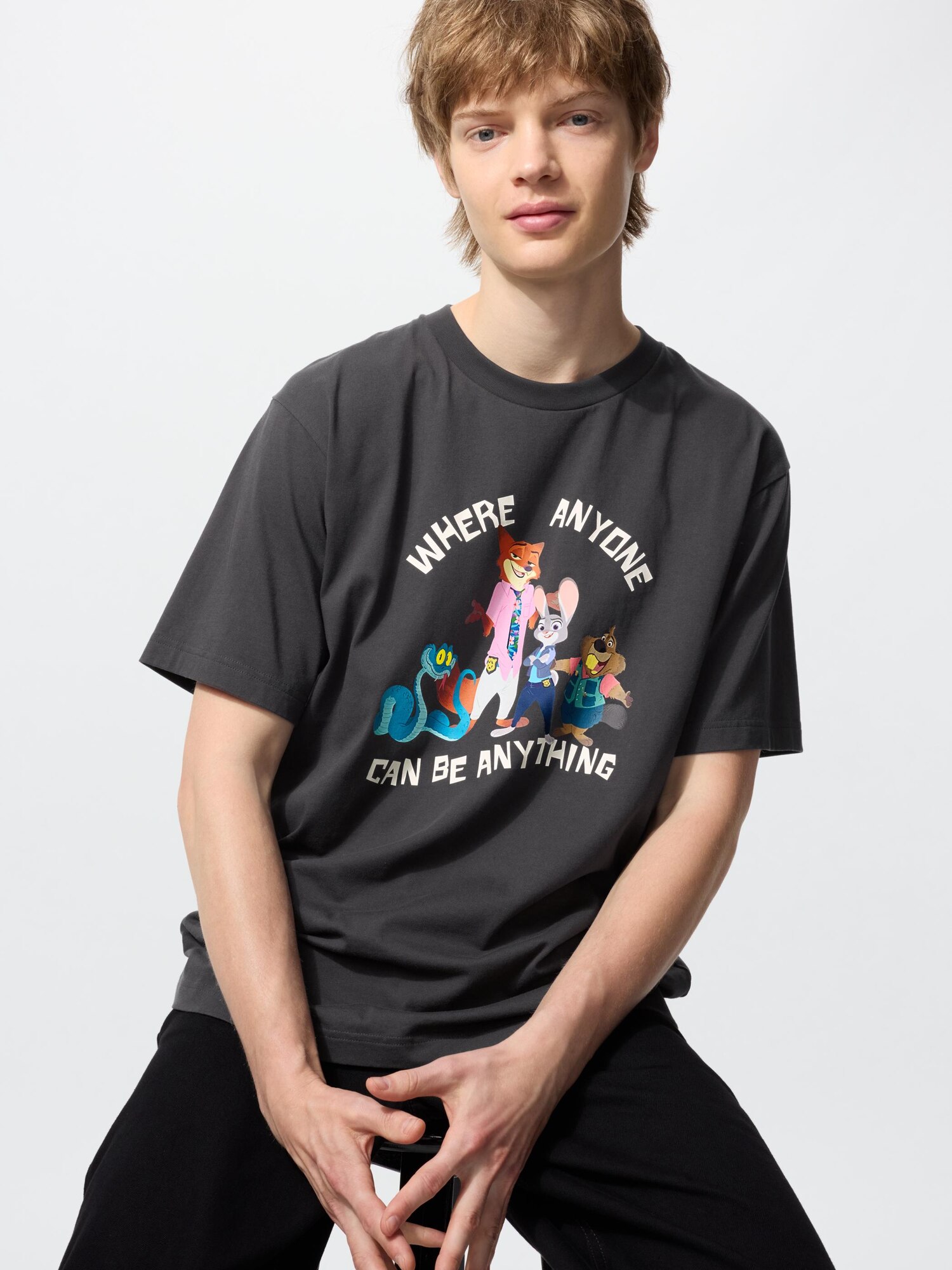 Футболка с принтом ZOOTOPIA UT (с коротким рукавом)