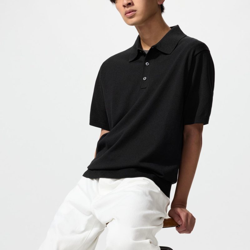 Поло из стирального трикотажа (с коротким рукавом)