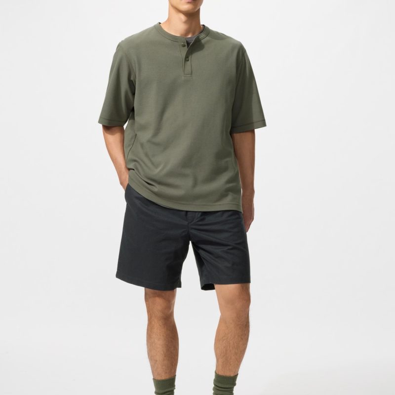 Льняные удобные шорты