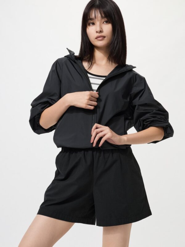 Хлопковые брюки-шорты