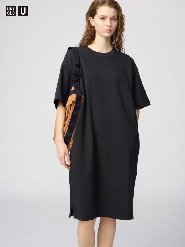 AIRism코튼릴렉스원피스(반팔)