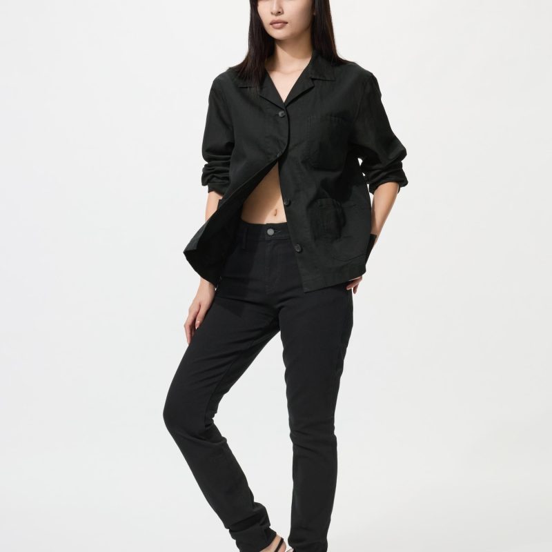 Ультратянущиеся узкие джинсы