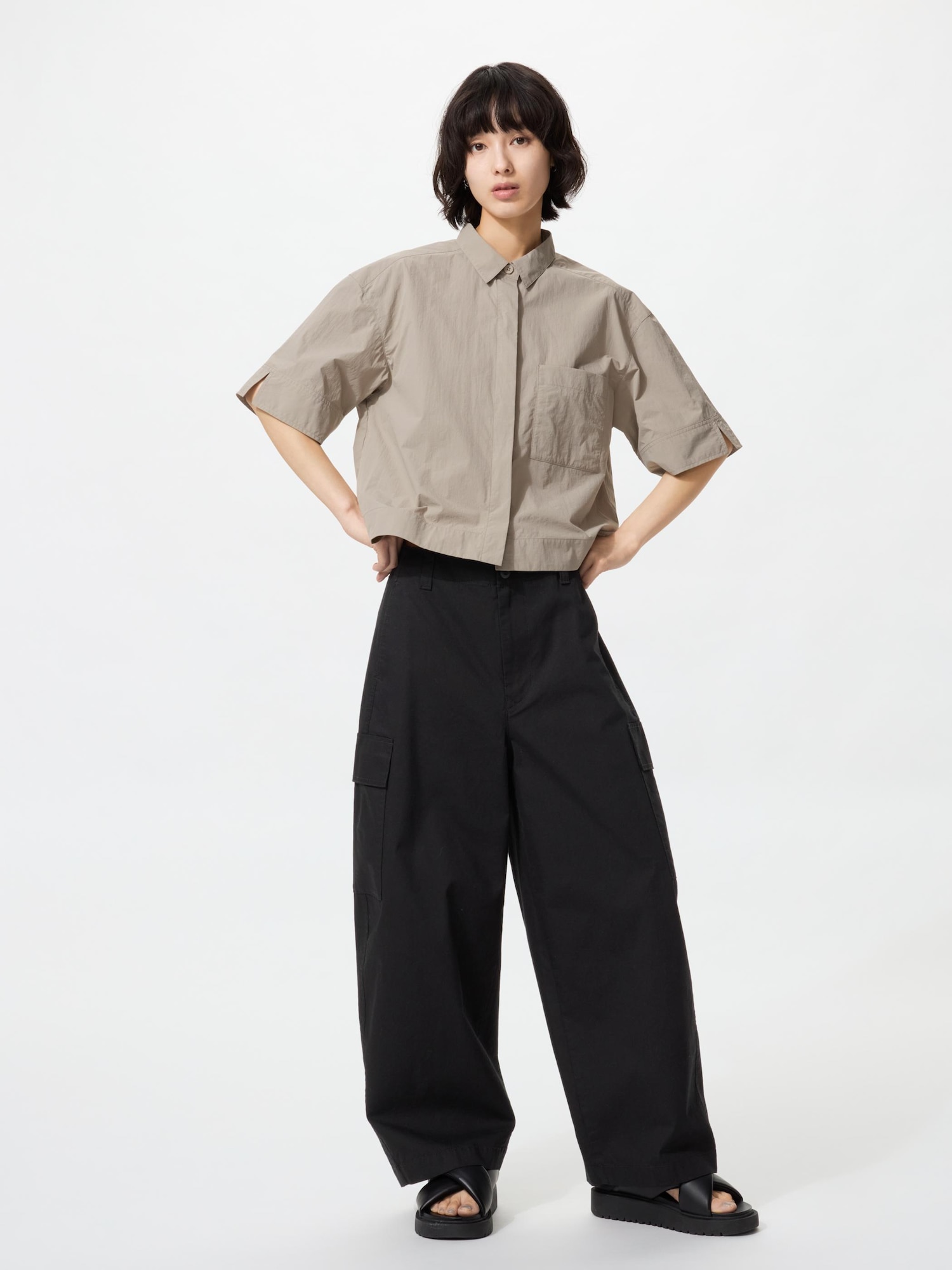 Брюки-карго с бочонками