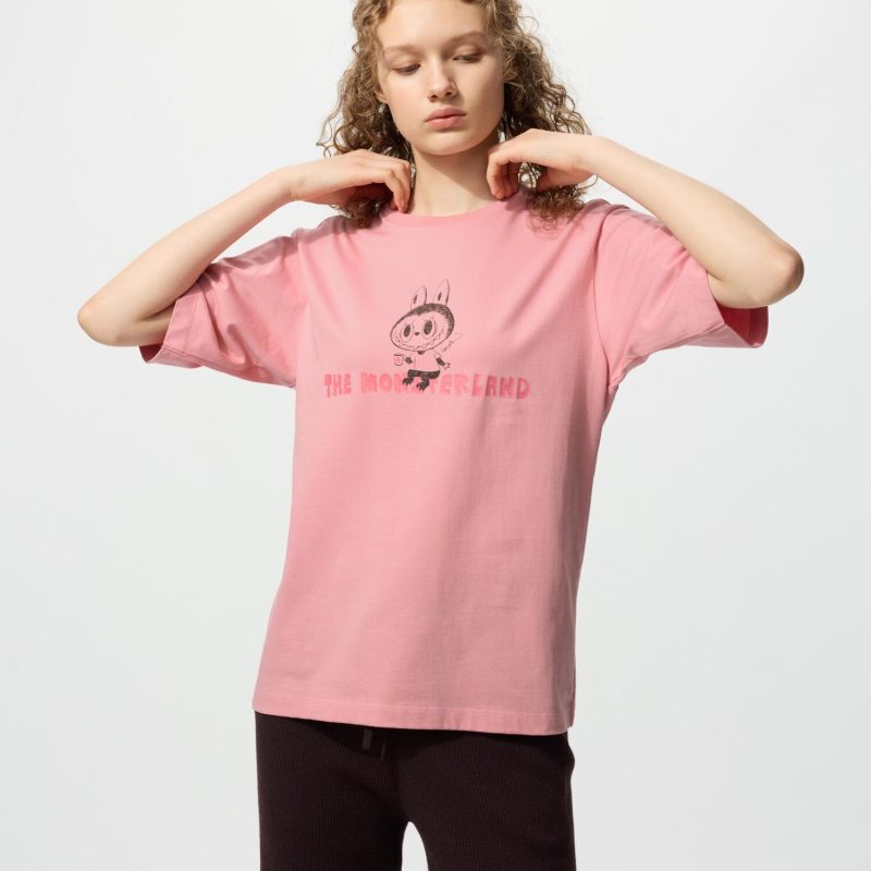 POP MART UT (футболка с графическим принтом, короткий рукав) H