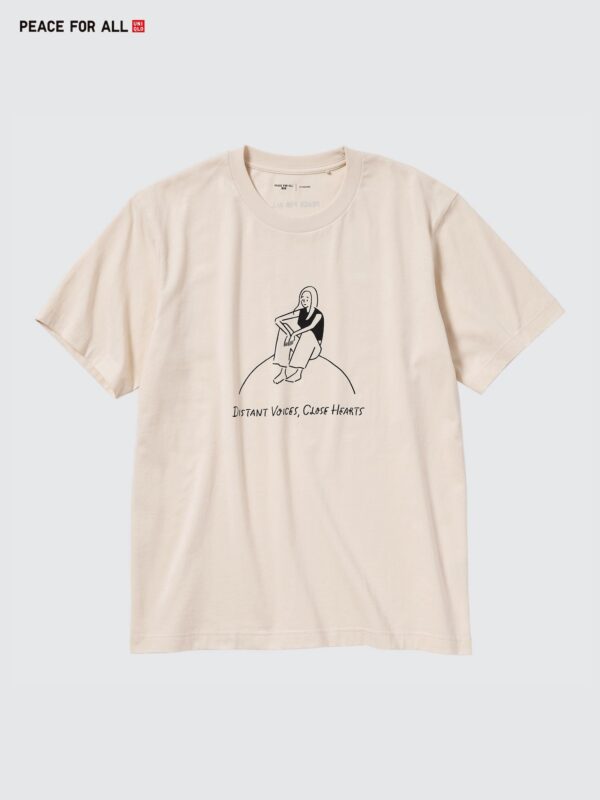 PEACE FOR ALL Графическая футболка (короткий рукав, стандартный крой) YU NAGABA