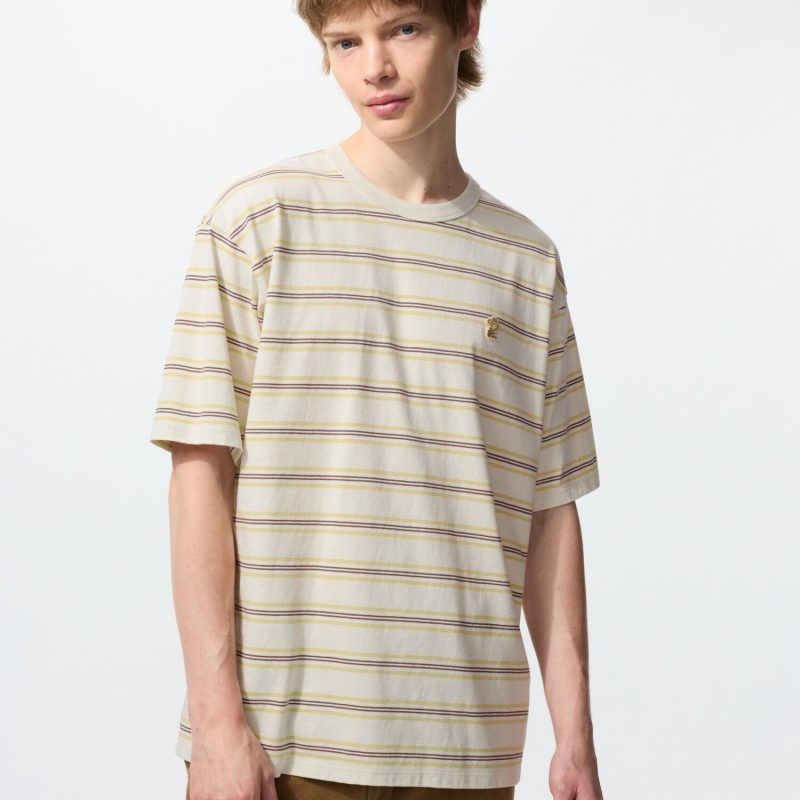 PEANUTS UT (Футболка с графическим принтом, короткий рукав) A