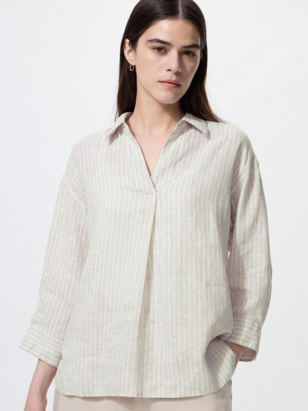 Рубашка Premium Linen Keeper с коротким рукавом