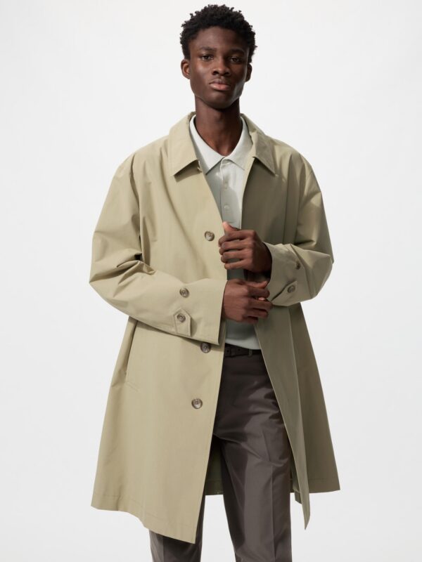 Однобортное пальто