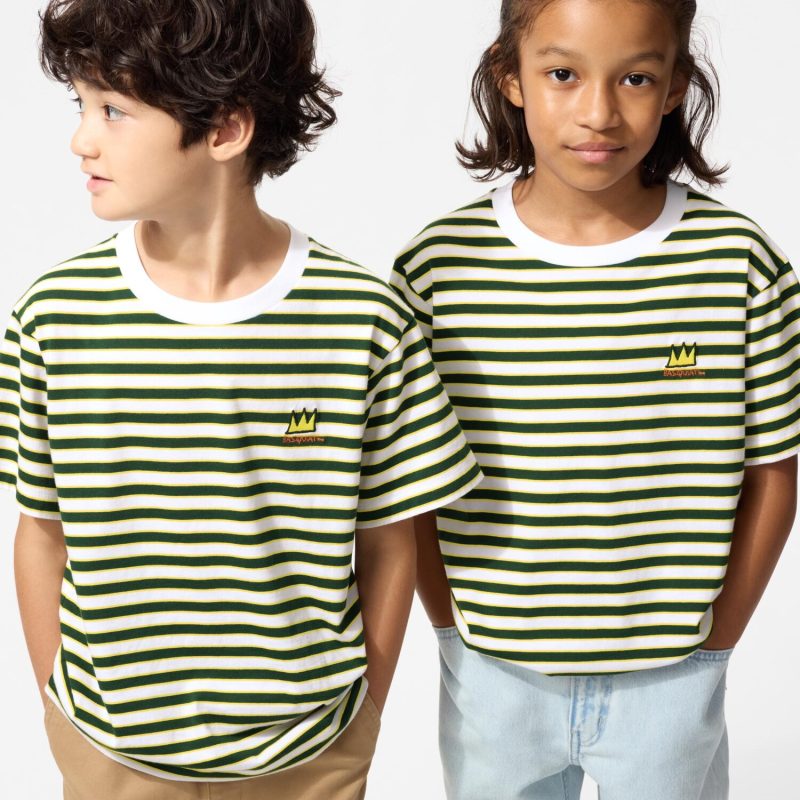 Детская футболка с графическим принтом NY POP ART, Basquiat A