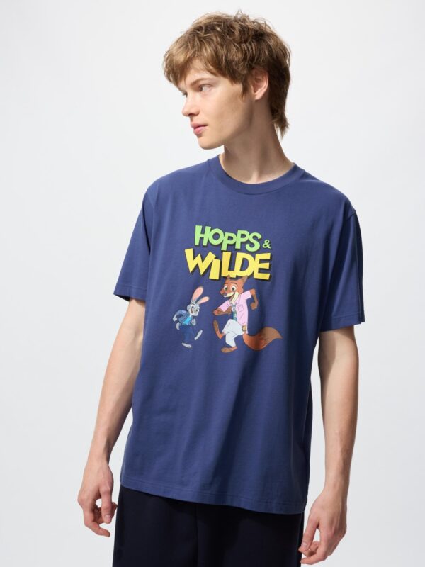 Футболка с принтом ZOOTOPIA UT (с коротким рукавом)