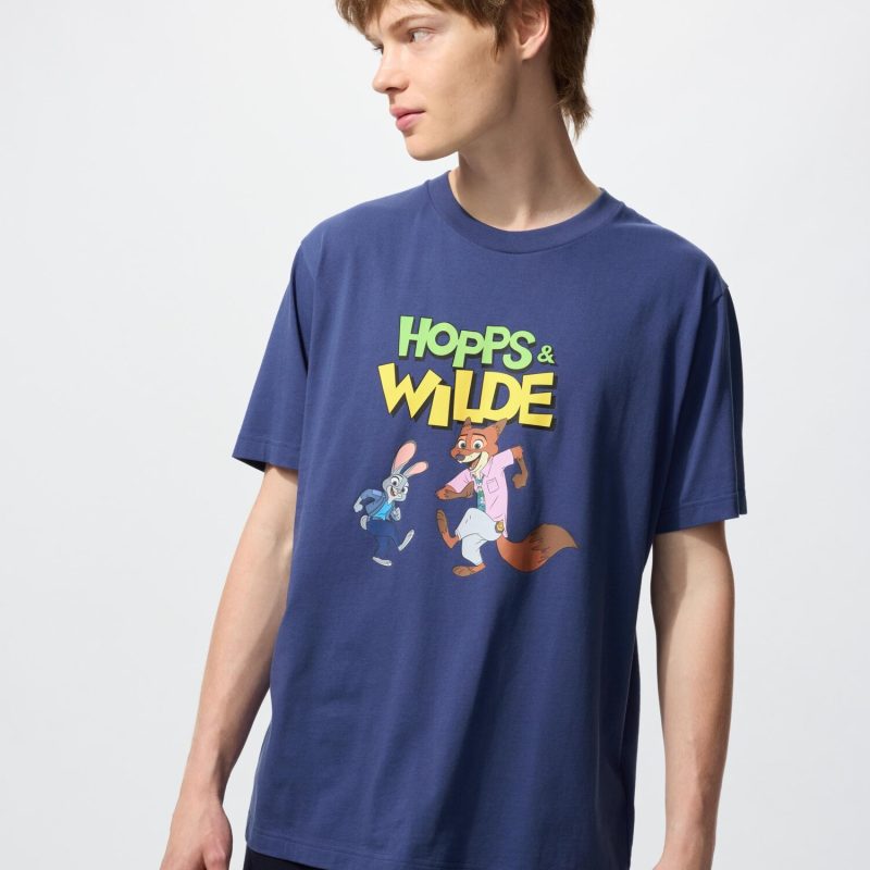 Футболка с принтом ZOOTOPIA UT (с коротким рукавом)