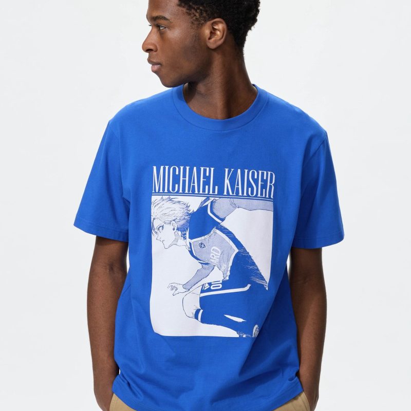 Футболка с принтом BLUE LOCK UT