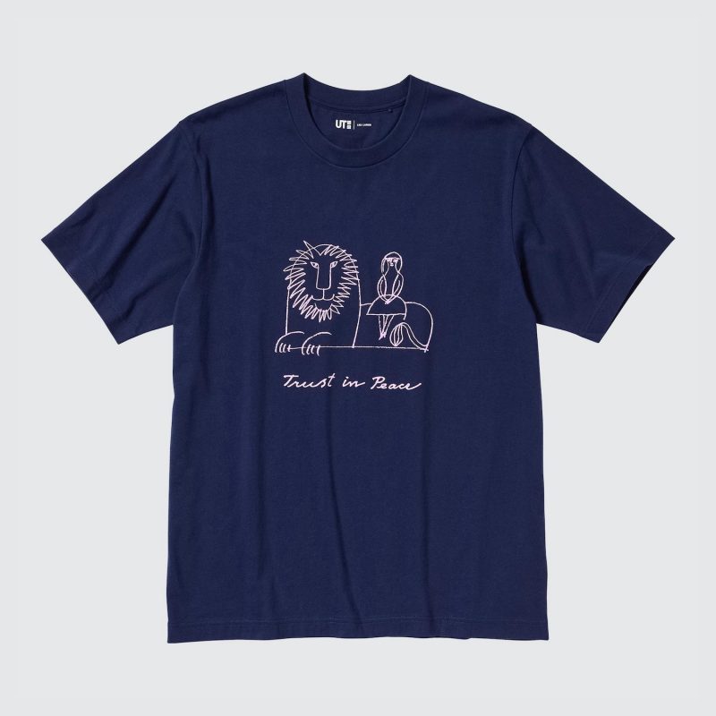 Футболка PEACE FOR ALL с графическим принтом (короткий рукав, стандартный крой) Lisa Larson