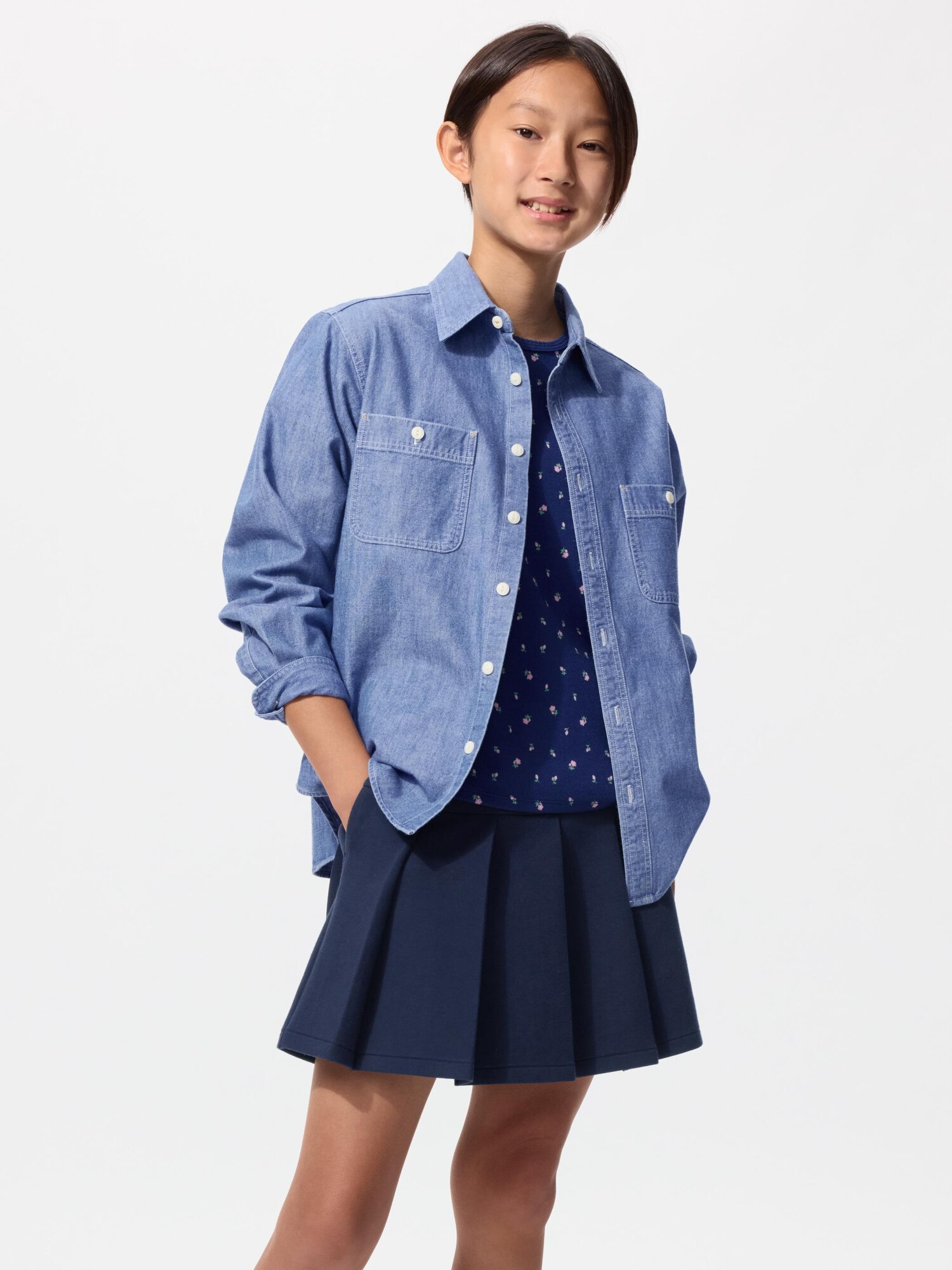 Мини-юбка-свитер для девочки