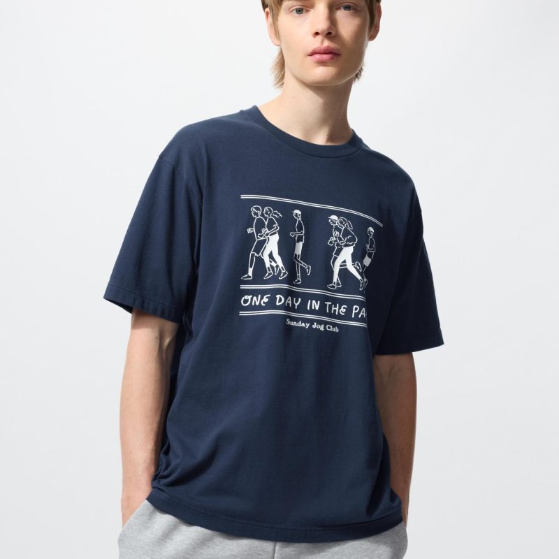 Yu Nagaba UT(футболка с графическим принтом·короткий рукав)C