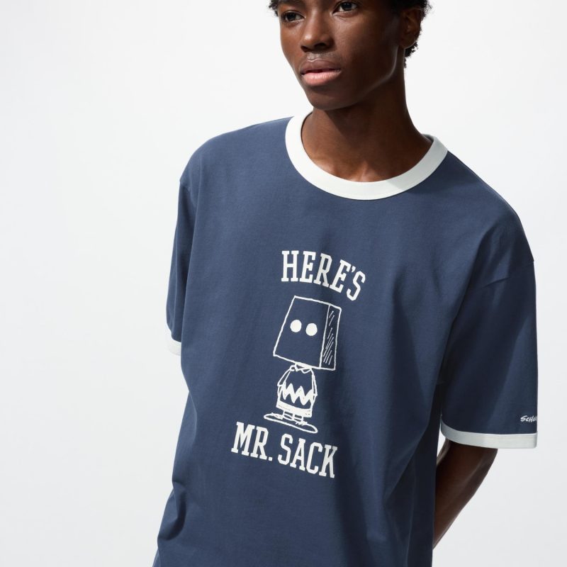 Футболка с принтом PEANUTS, короткий рукав