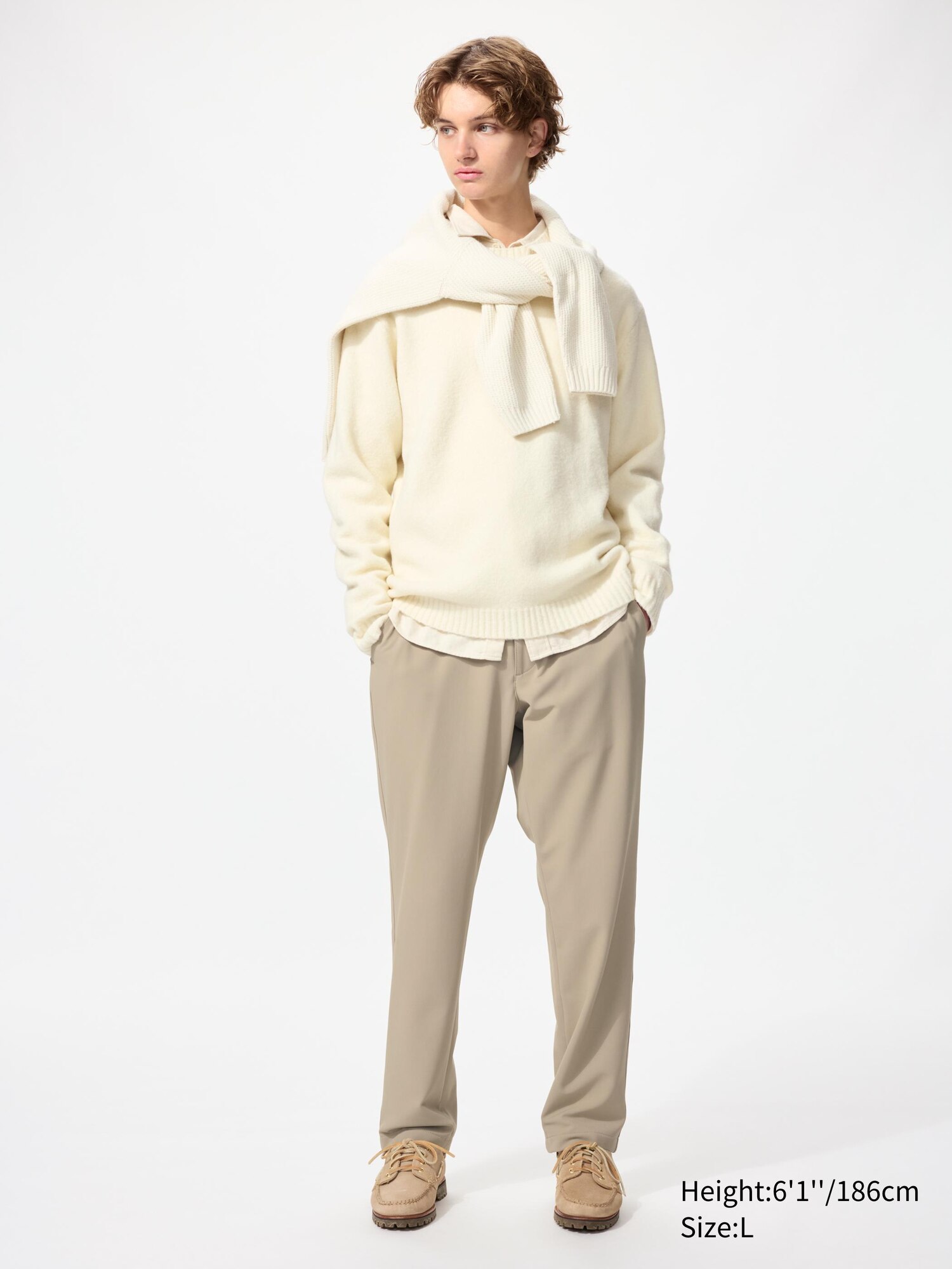 Теплые брюки-стрейч