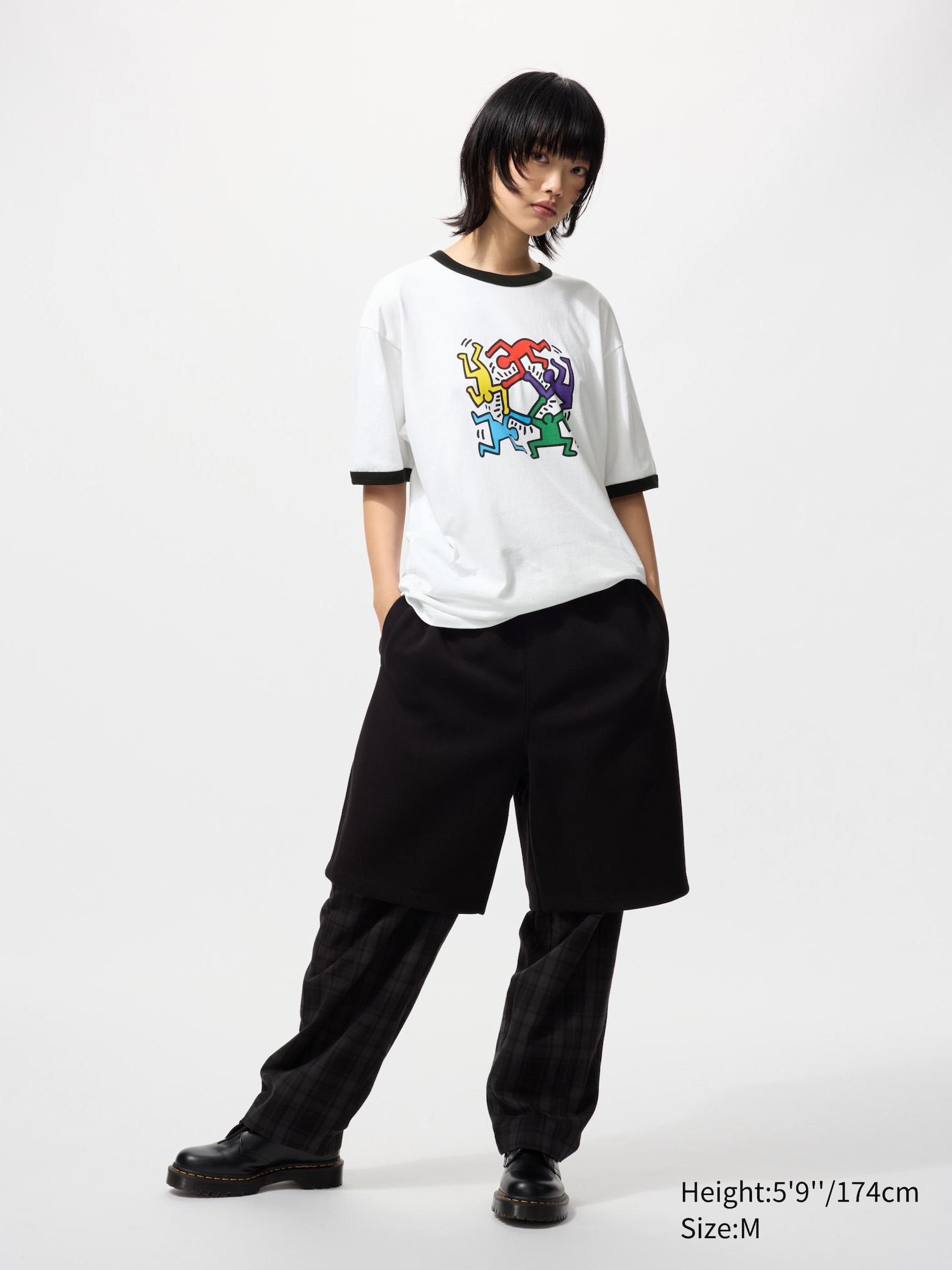 Футболка с графикой NY POP ART UT (Кит Харинг)