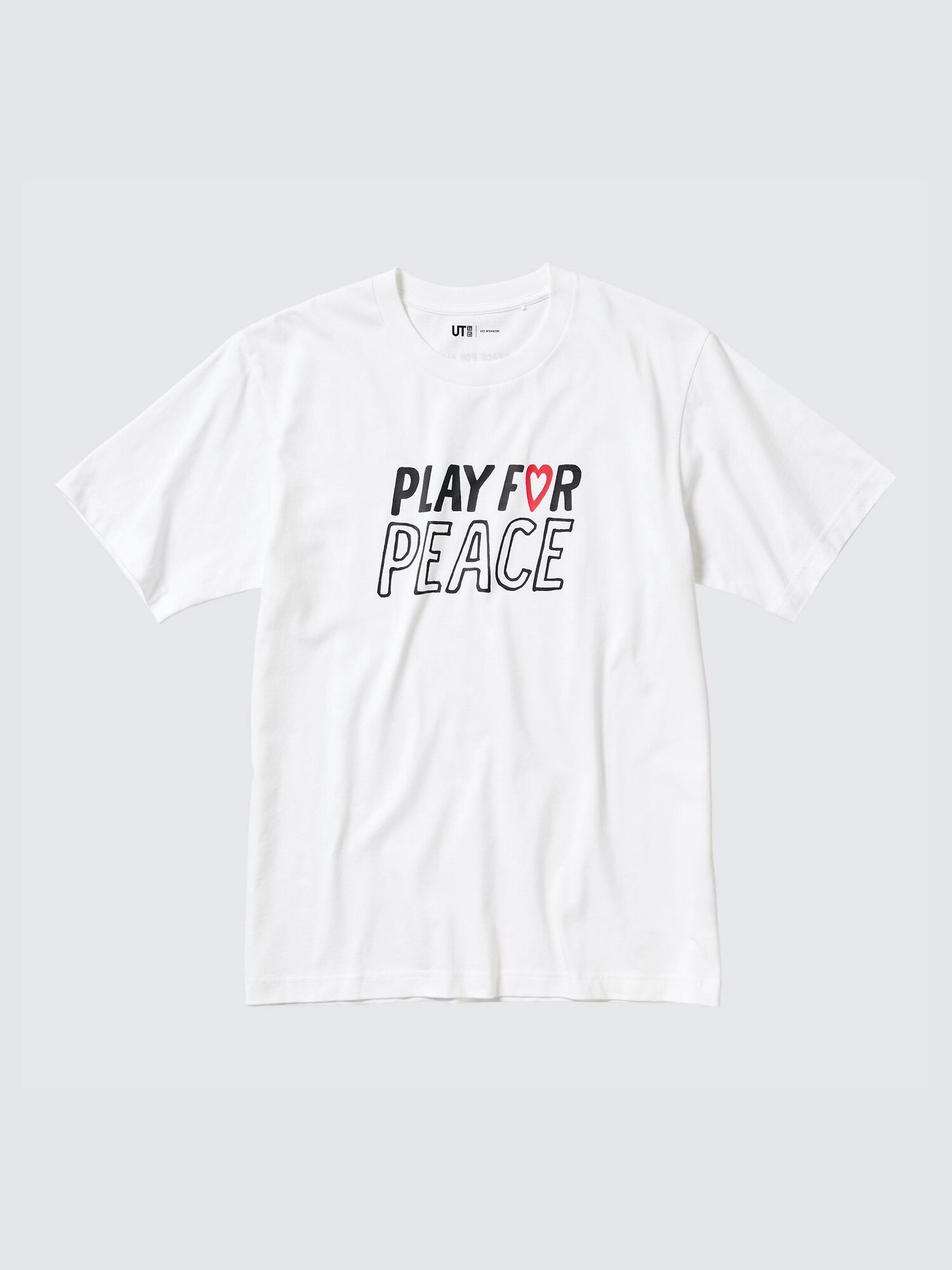 PEACE FOR ALL Графическая футболка (короткий рукав, стандартный крой) Kei Nishikori