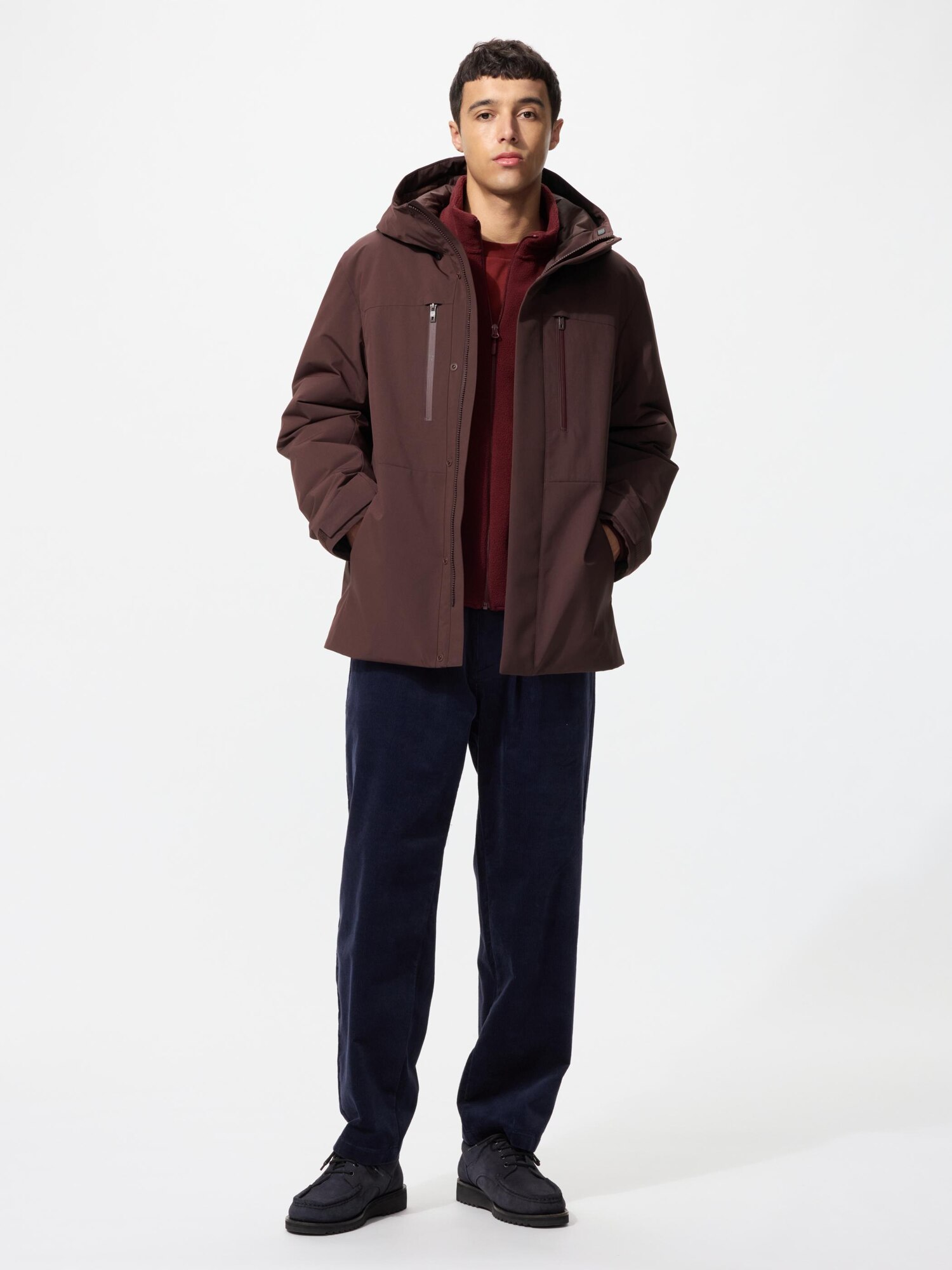 Парка с гибридным пухом