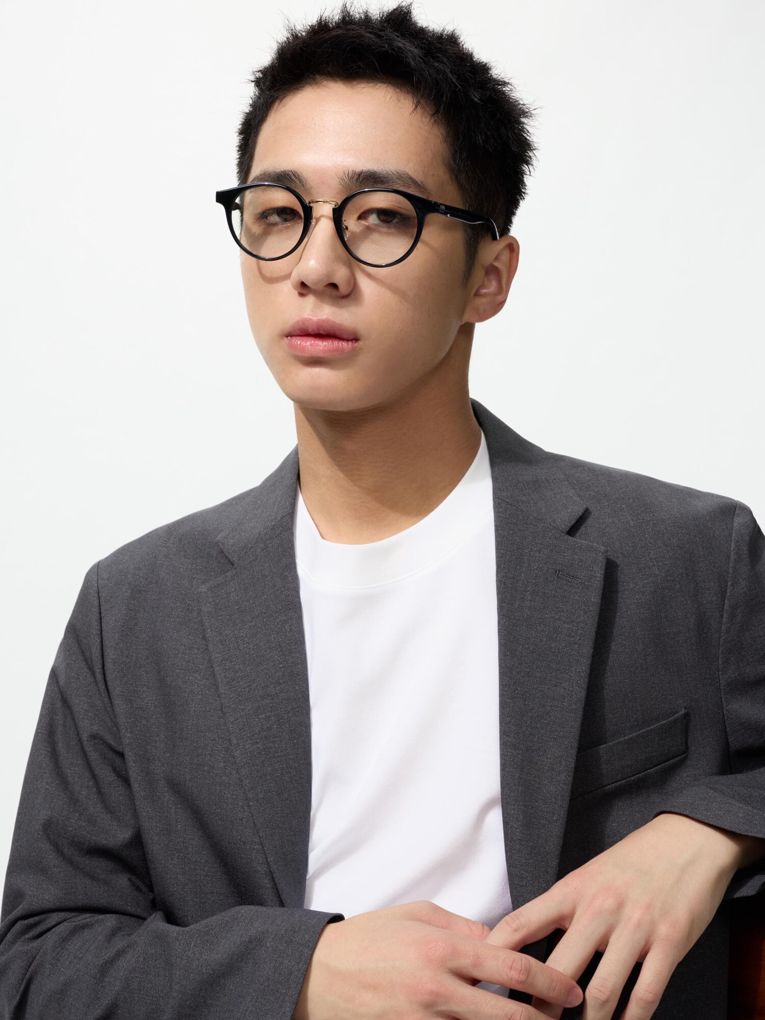 Солнцезащитные очки (комбинированные, форма Бостон)