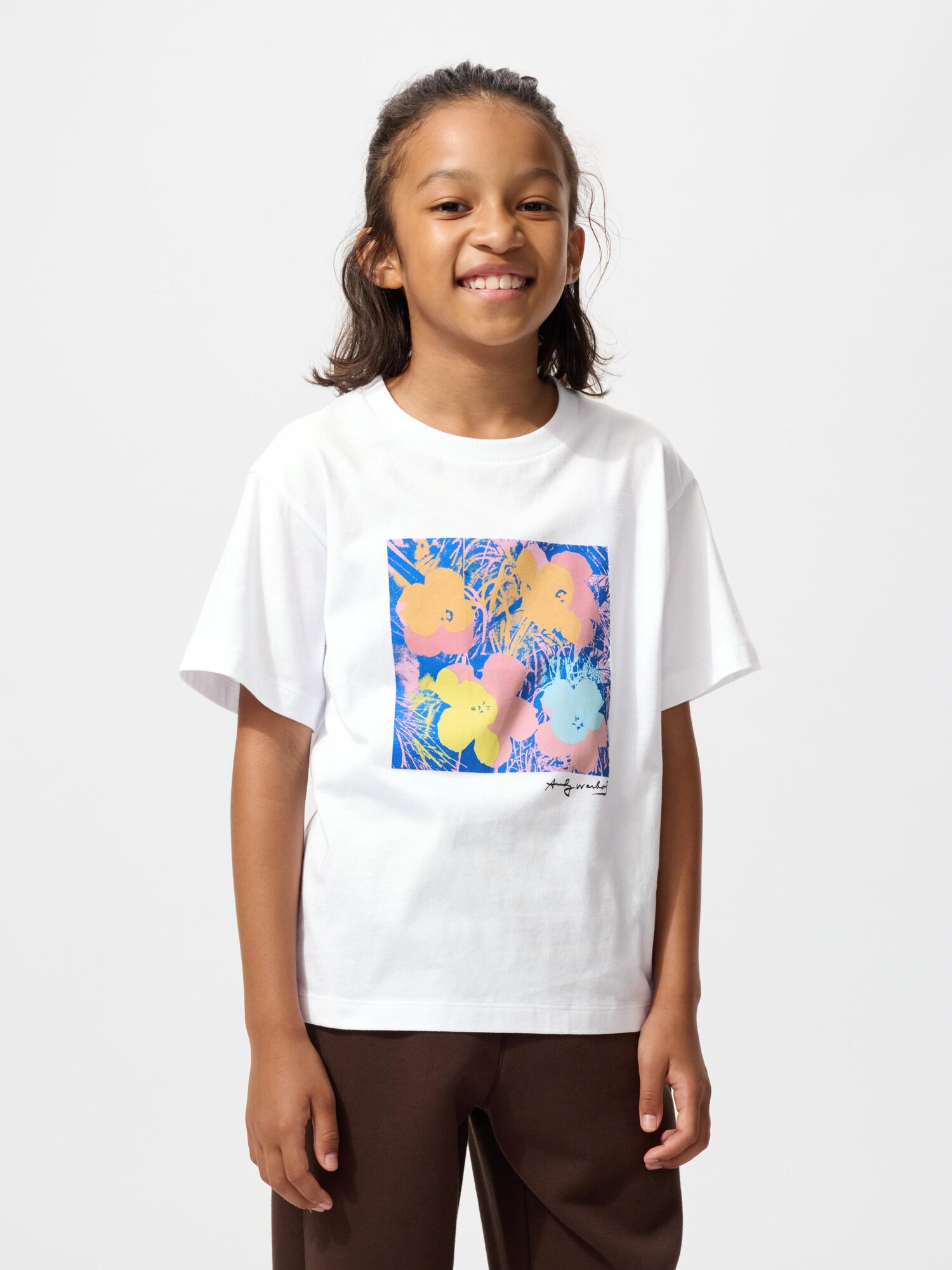 Детская футболка с графическим принтом NY POP ART (с коротким рукавом), Энди Уорхол A