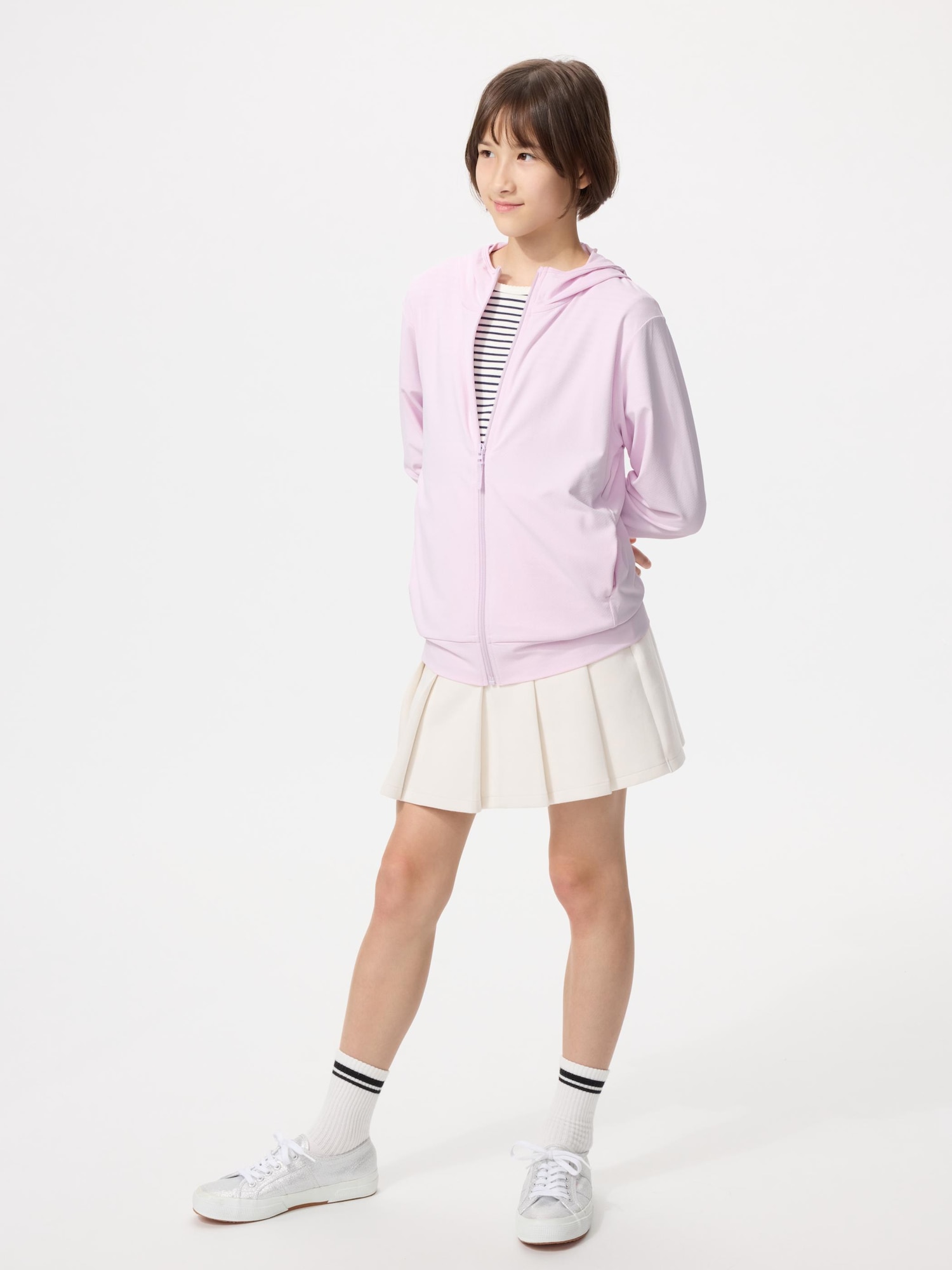 Детская ультралёгкая куртка с защитой от УФ-излучения, серия AIRism