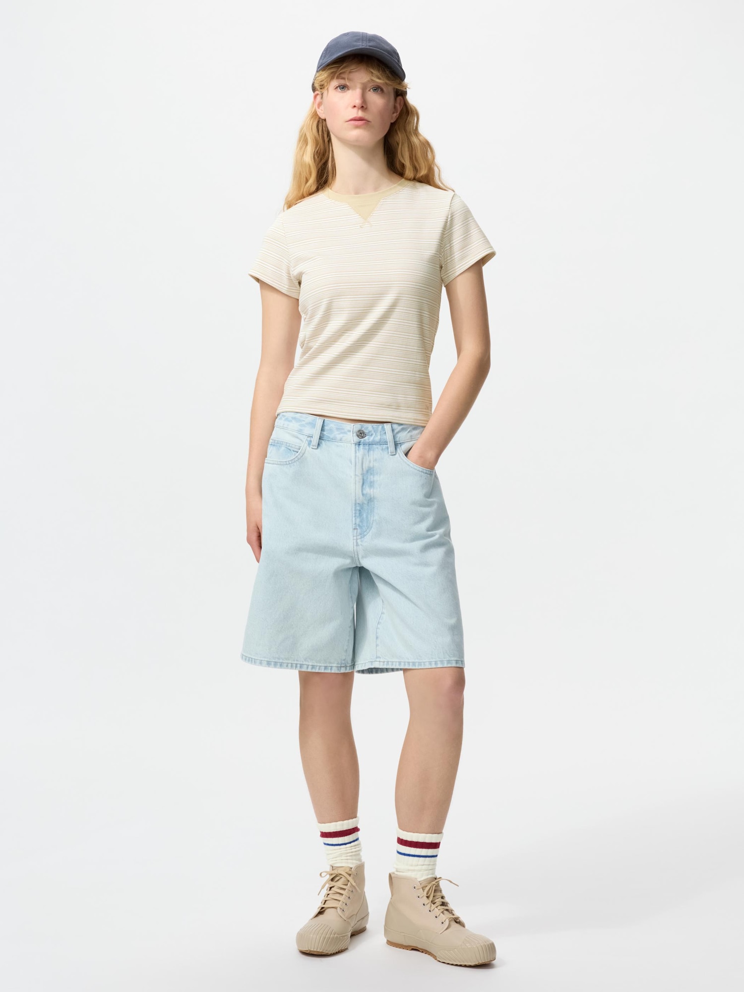 Мини-футболка (в полоску)