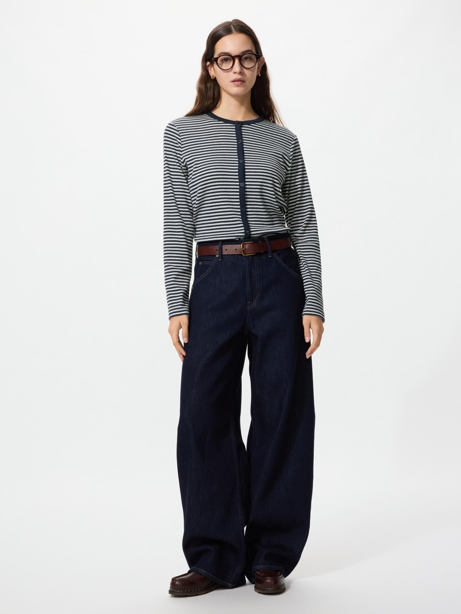 Мягкий вязаный кардиган (с длинными рукавами)