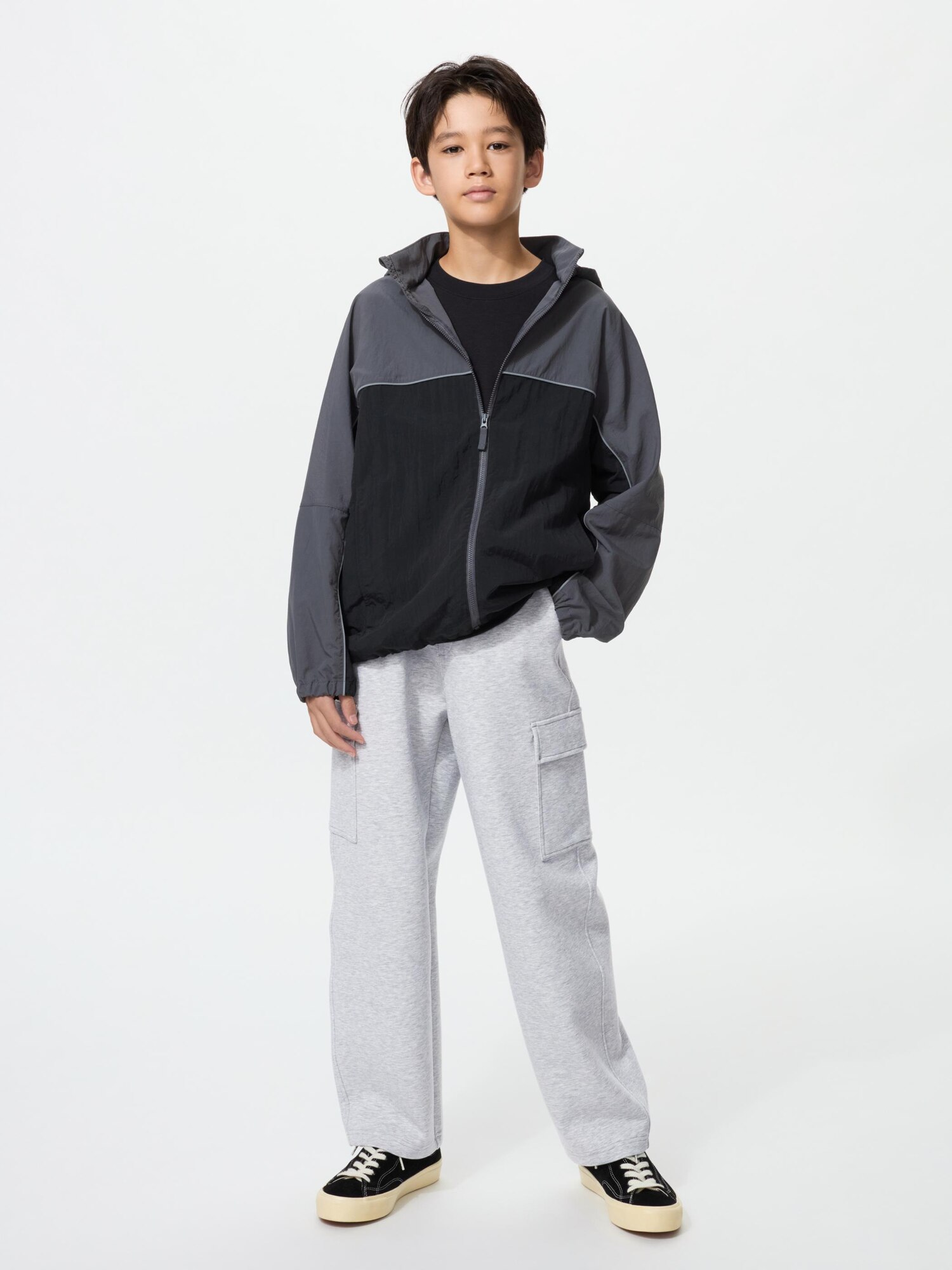 Детские брюки из футера (карго)