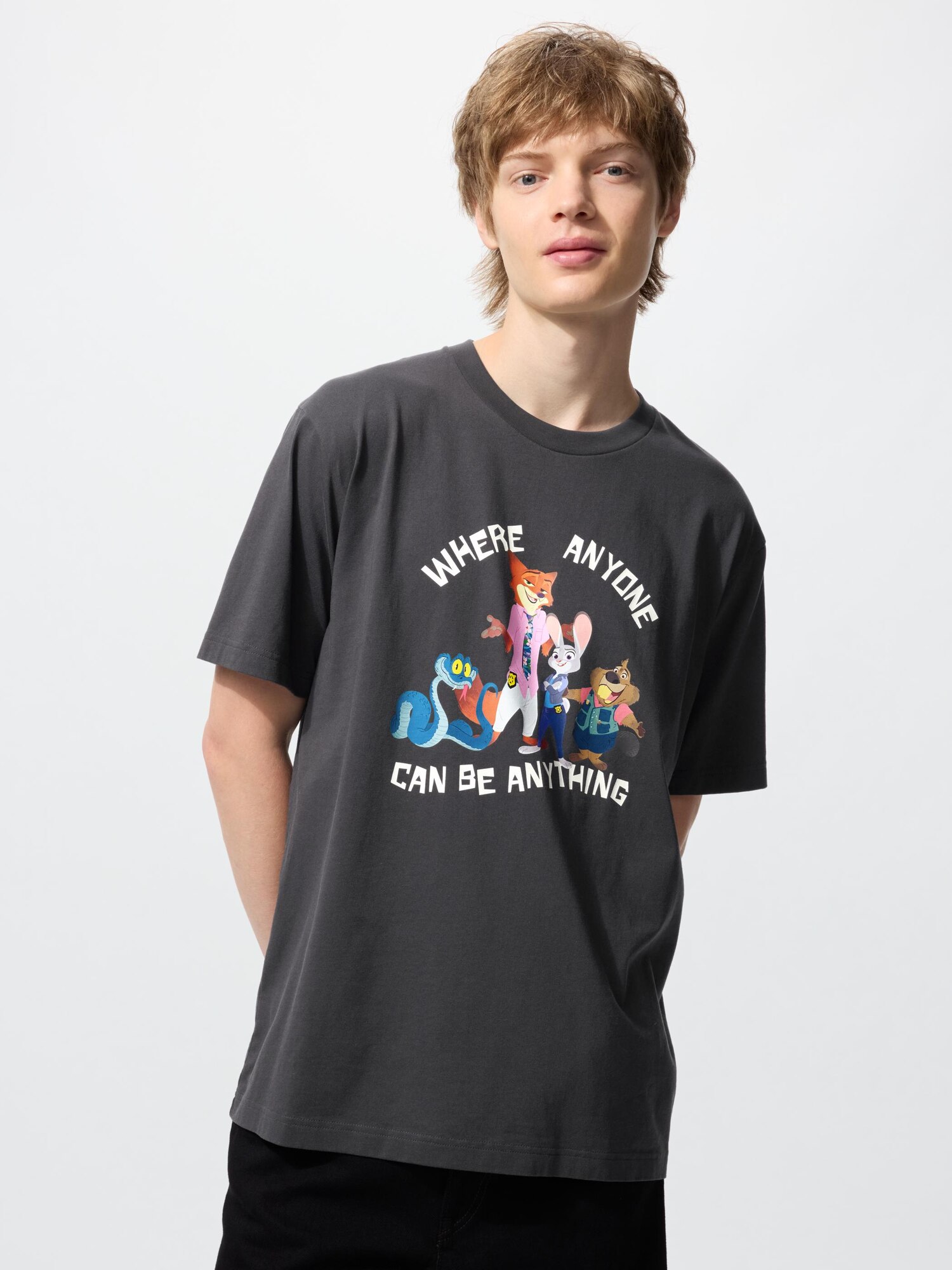 Футболка с принтом ZOOTOPIA UT (с коротким рукавом)