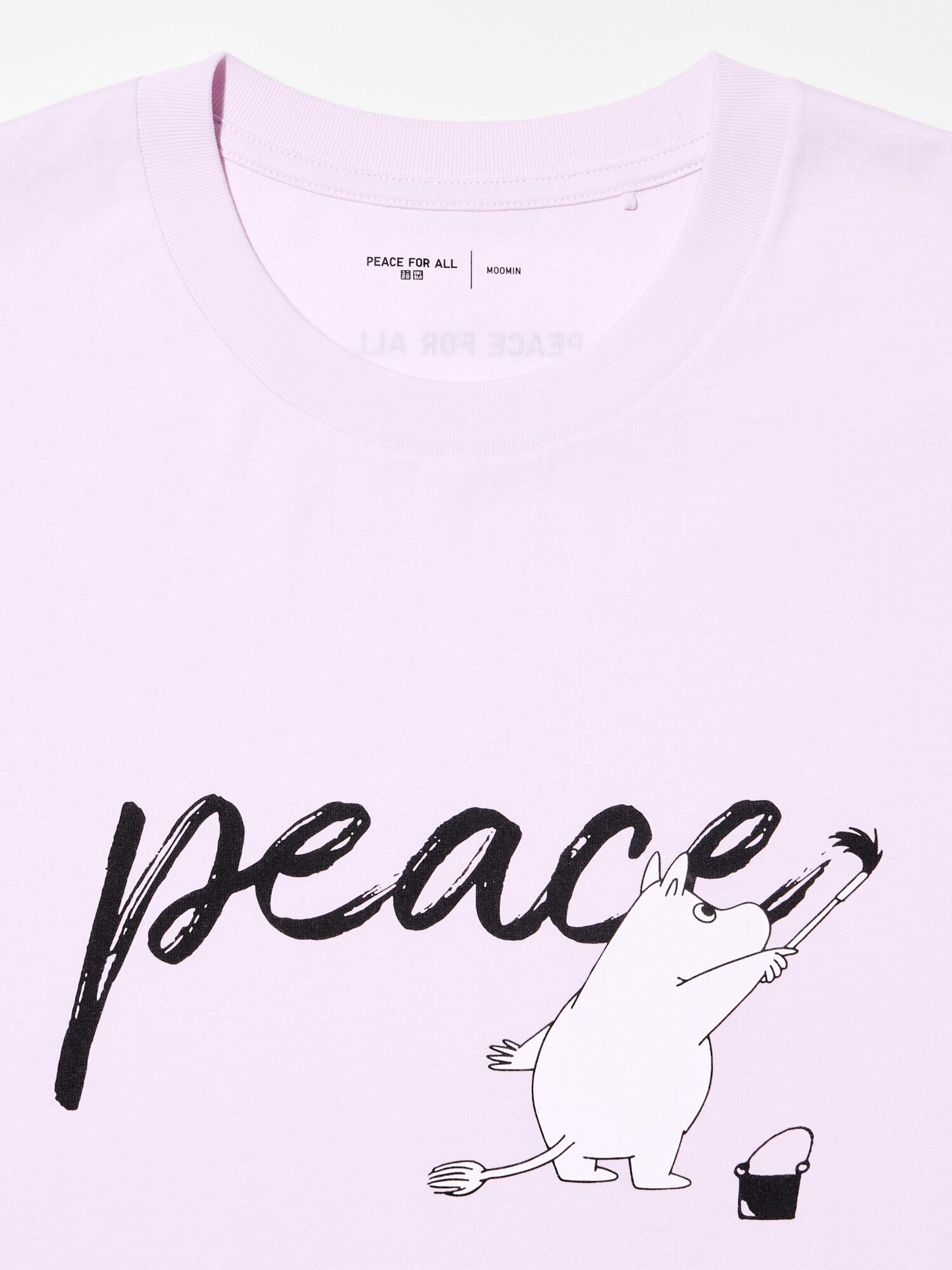 PEACE FOR ALL Графическая футболка (короткий рукав, стандартный крой) Moomin